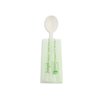 Stalk Market CPLA Compostable Heavy Weight 6.5 in. Spoon - Individually Wrapped, 750PK CPLA-003-INV